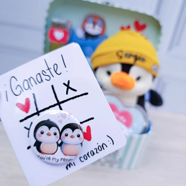 Box Pingüino “Amor que abriga” 🐧💙