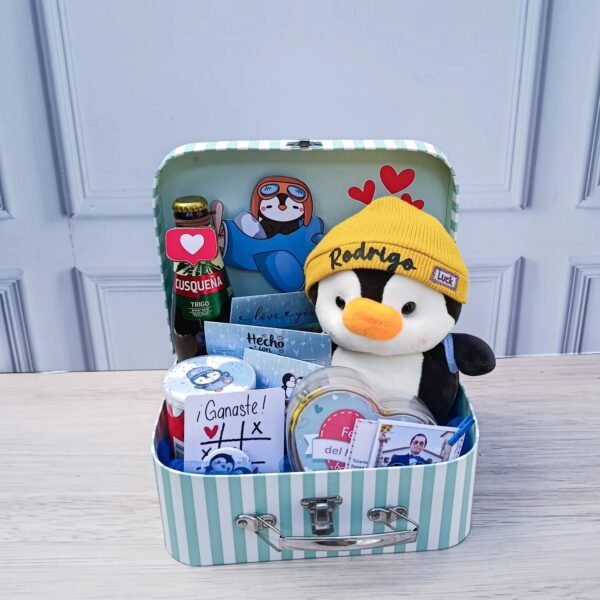 Box Pingüino “Amor que abriga” 🐧💙