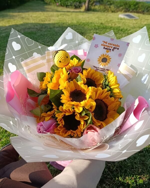 Ramo Amor de Girasol 🌻