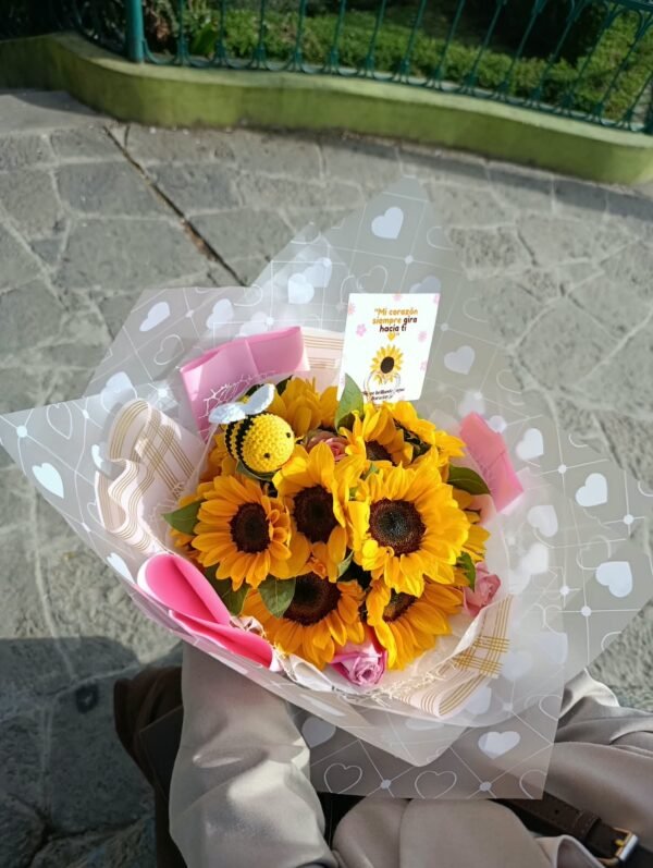 Ramo Girasol Eterno